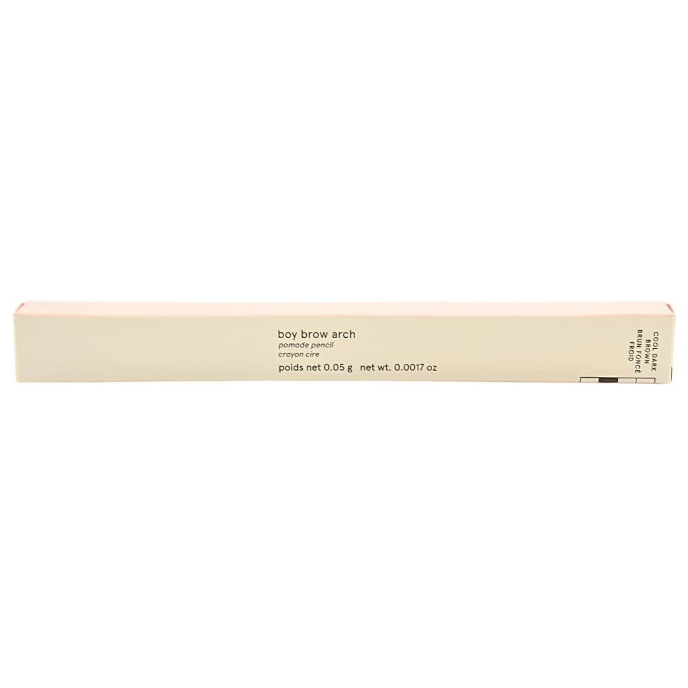 Glossier Boy Brow Arch 2-in-1 Longwear Pomade Eyebrow Pencil Cook Dark Brown | Precise, Natural Definition