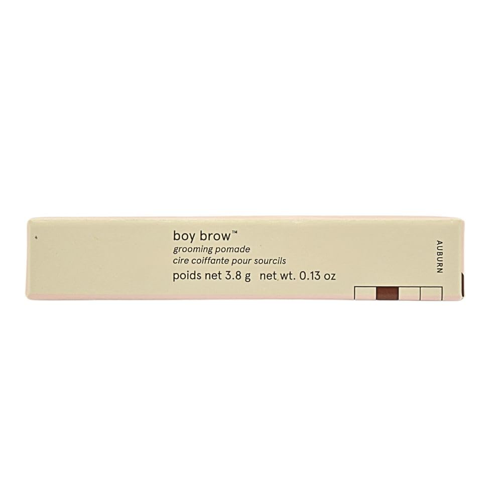 Glossier Boy Brow Volumizing Eyebrow Gel-Pomade in Auburn | Buildable Brow Definition