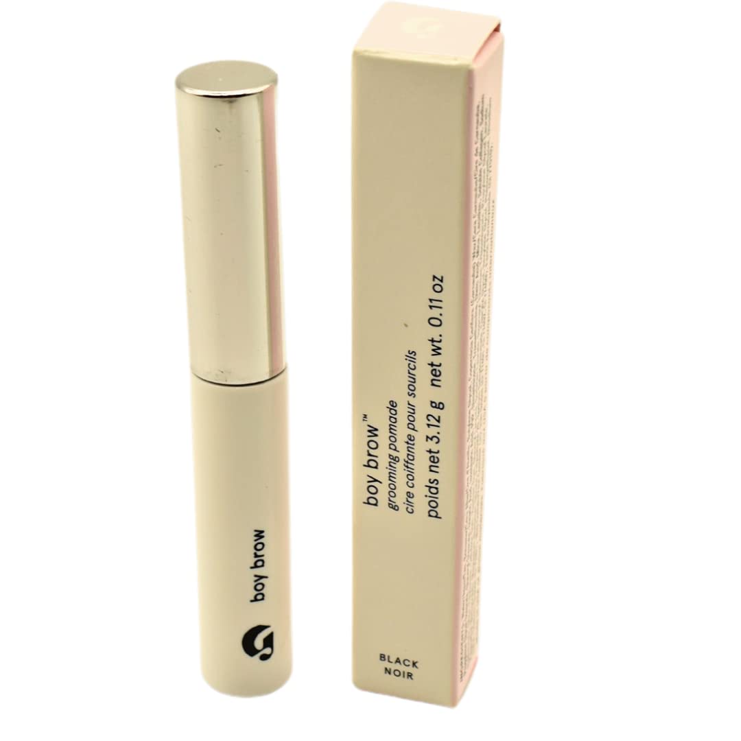 Glossier Boy Brow Volumizing Gel-Pomade – Black | Fluffy Brows