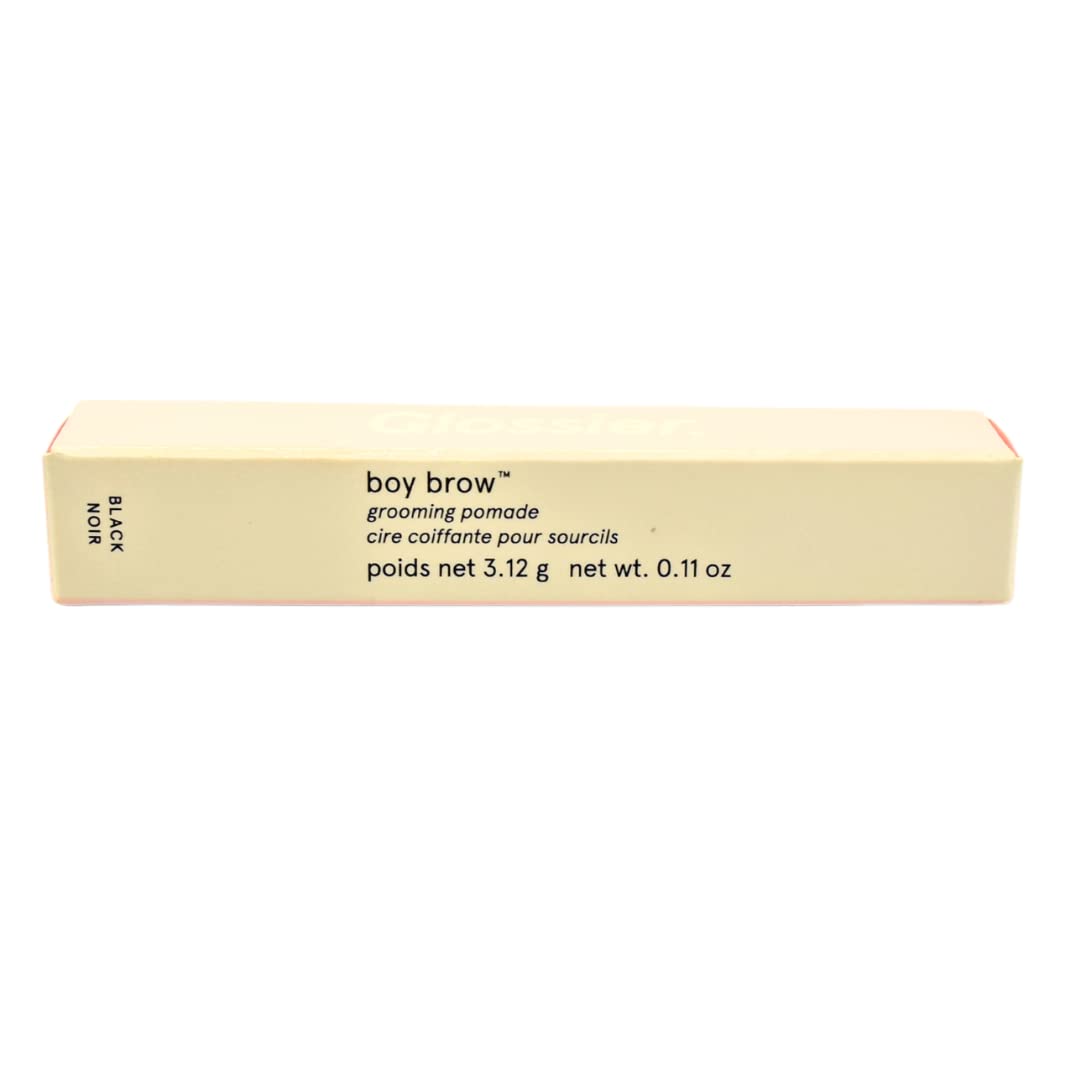 Glossier Boy Brow Volumizing Gel-Pomade – Black | Fluffy Brows