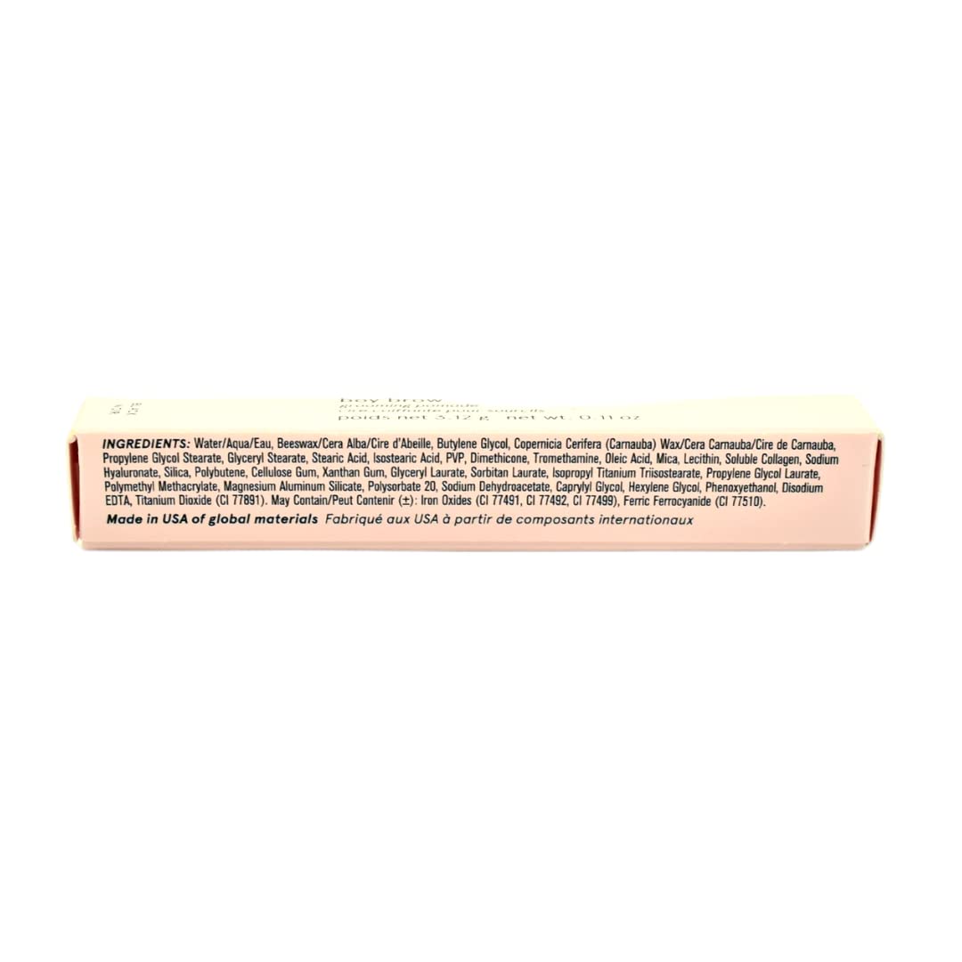 Glossier Boy Brow Volumizing Gel-Pomade – Black | Fluffy Brows