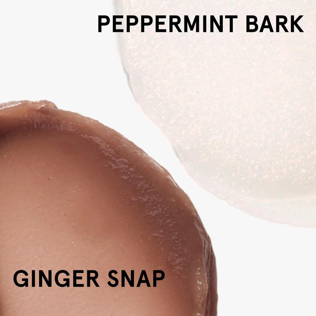 Glossier Sugar + Spice Balm Dotcom Duo Gift Set – Peppermint Bark & Ginger Snap