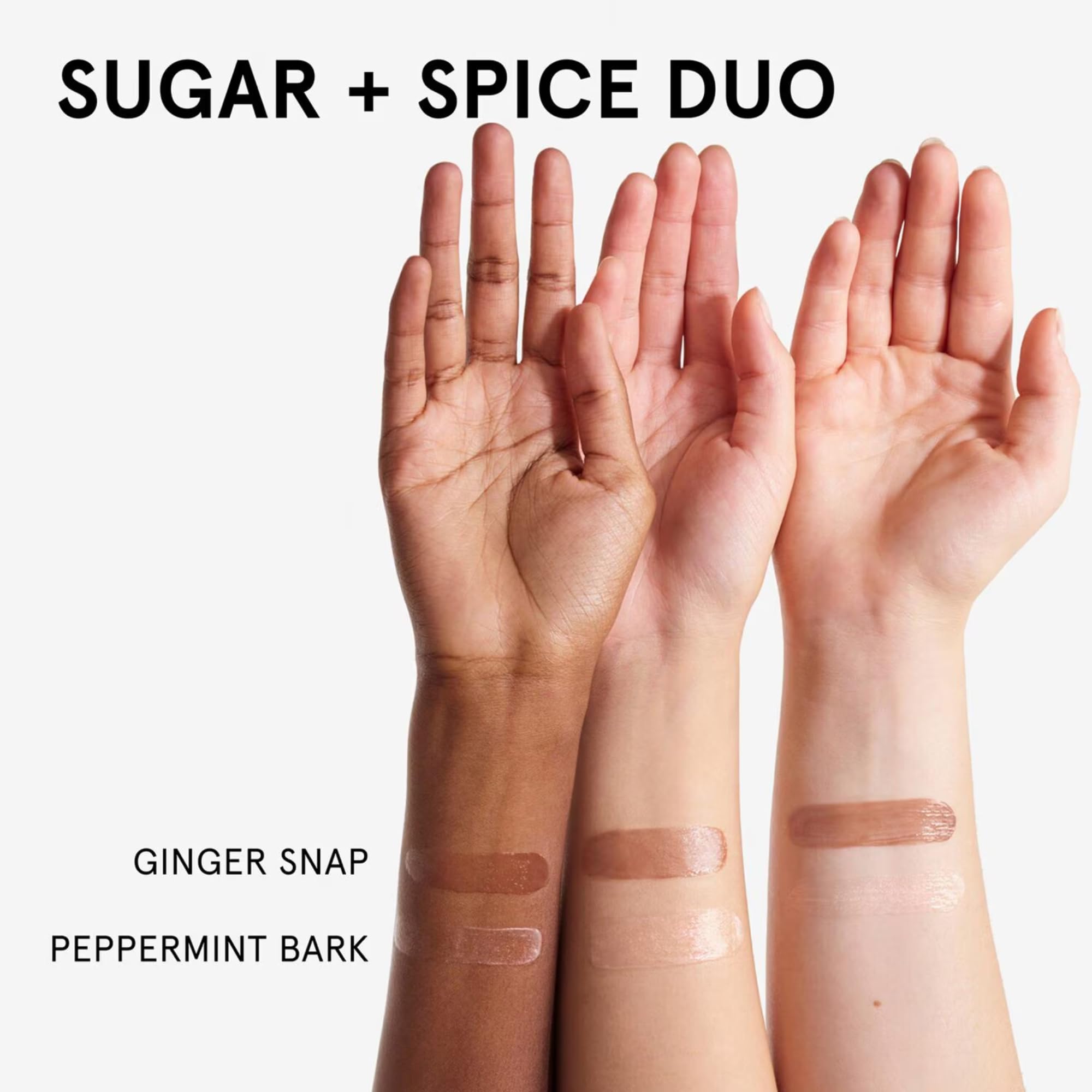 Glossier Sugar + Spice Balm Dotcom Duo Gift Set – Peppermint Bark & Ginger Snap
