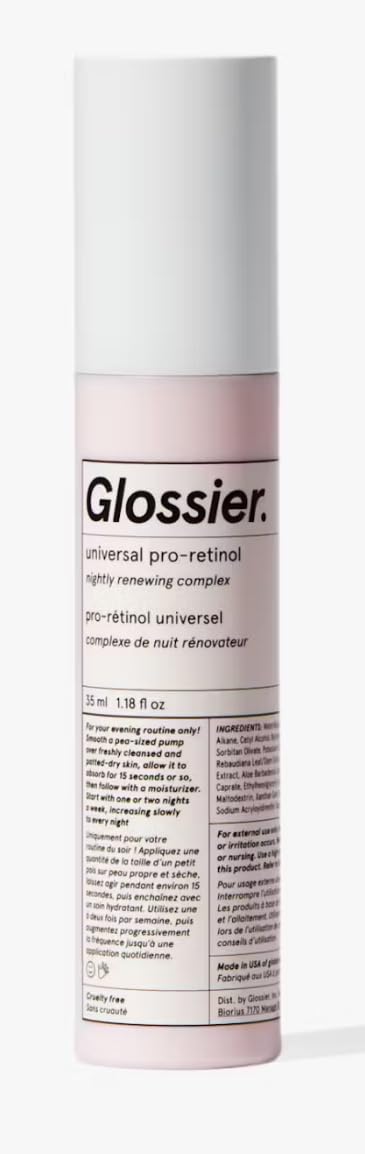 Glossier Universal Pro-Retinol Nightly Renewing Serum – 1.18 fl oz