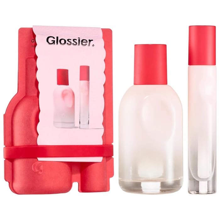 Glossier You Limited Edition Holiday Gift Set – Full Size 1.7oz + Travel Rollerball 0.27oz