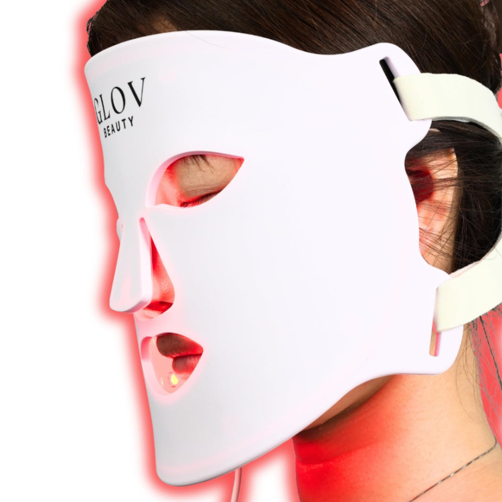 Glov Beauty LED Face Mask – Red Light Therapy for Firmer, Smoother Skin