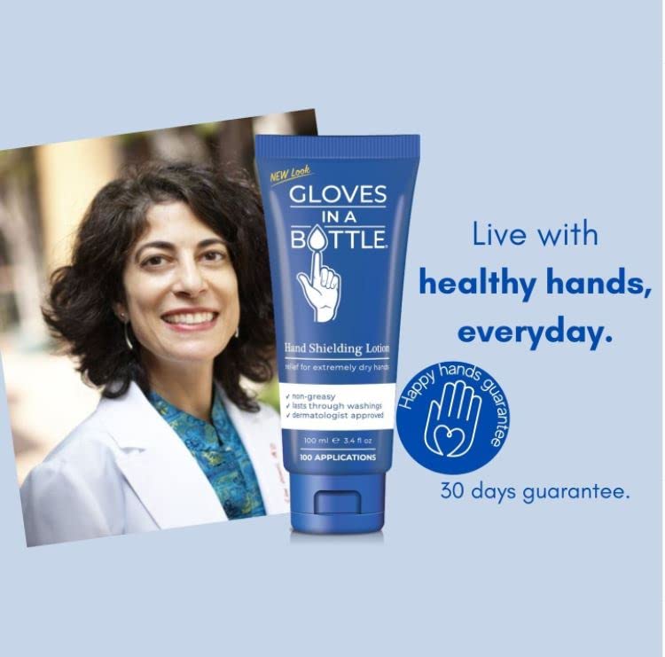 Gloves In A Bottle Shielding Lotion with Dispenser – 8 Oz (Pack of 2)