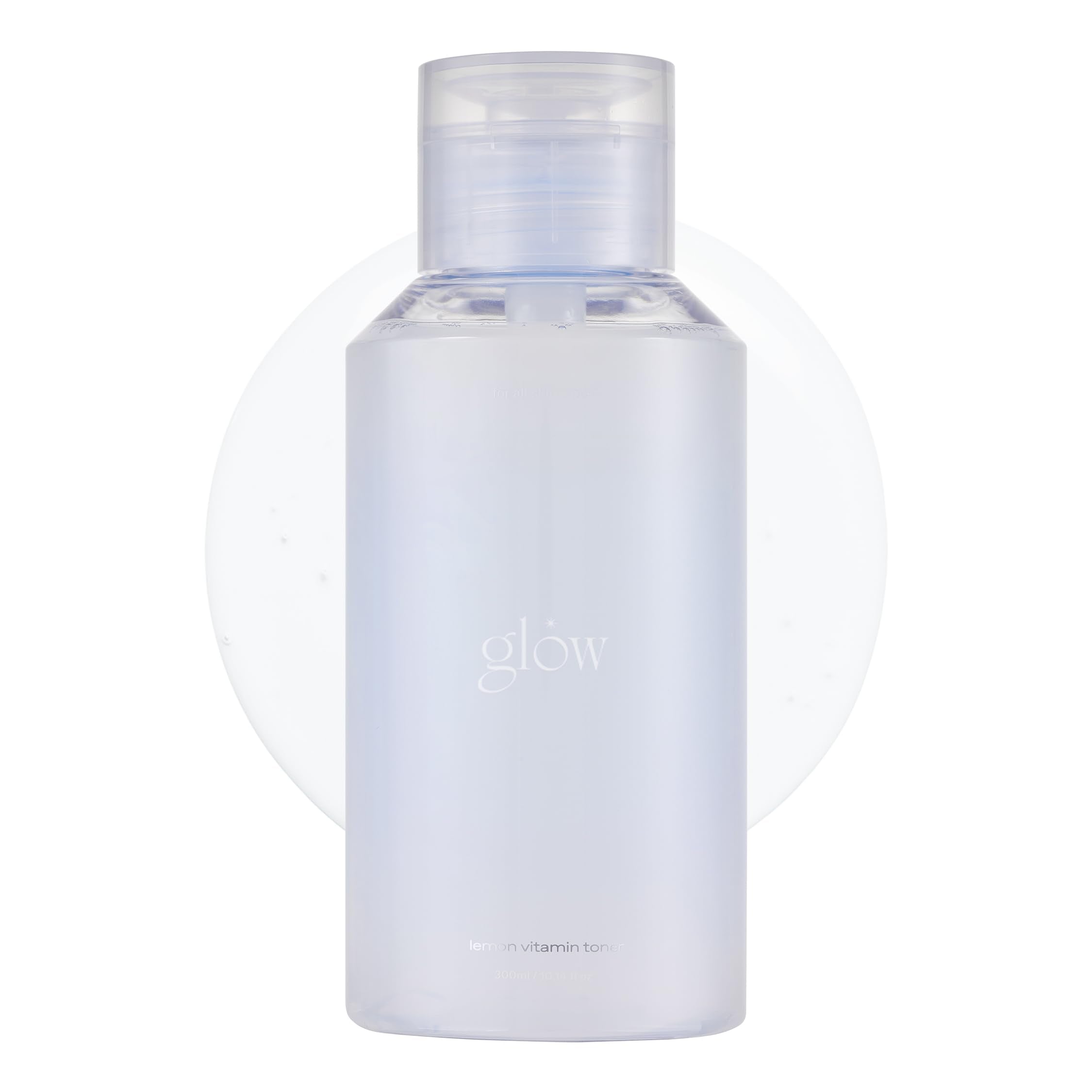 Glow Lemon Vitamin Toner | Hydration with Hyaluronic Acid, Mild Exfoliation, Jeju Lemon Water | Cruelty-Free | 10 oz
