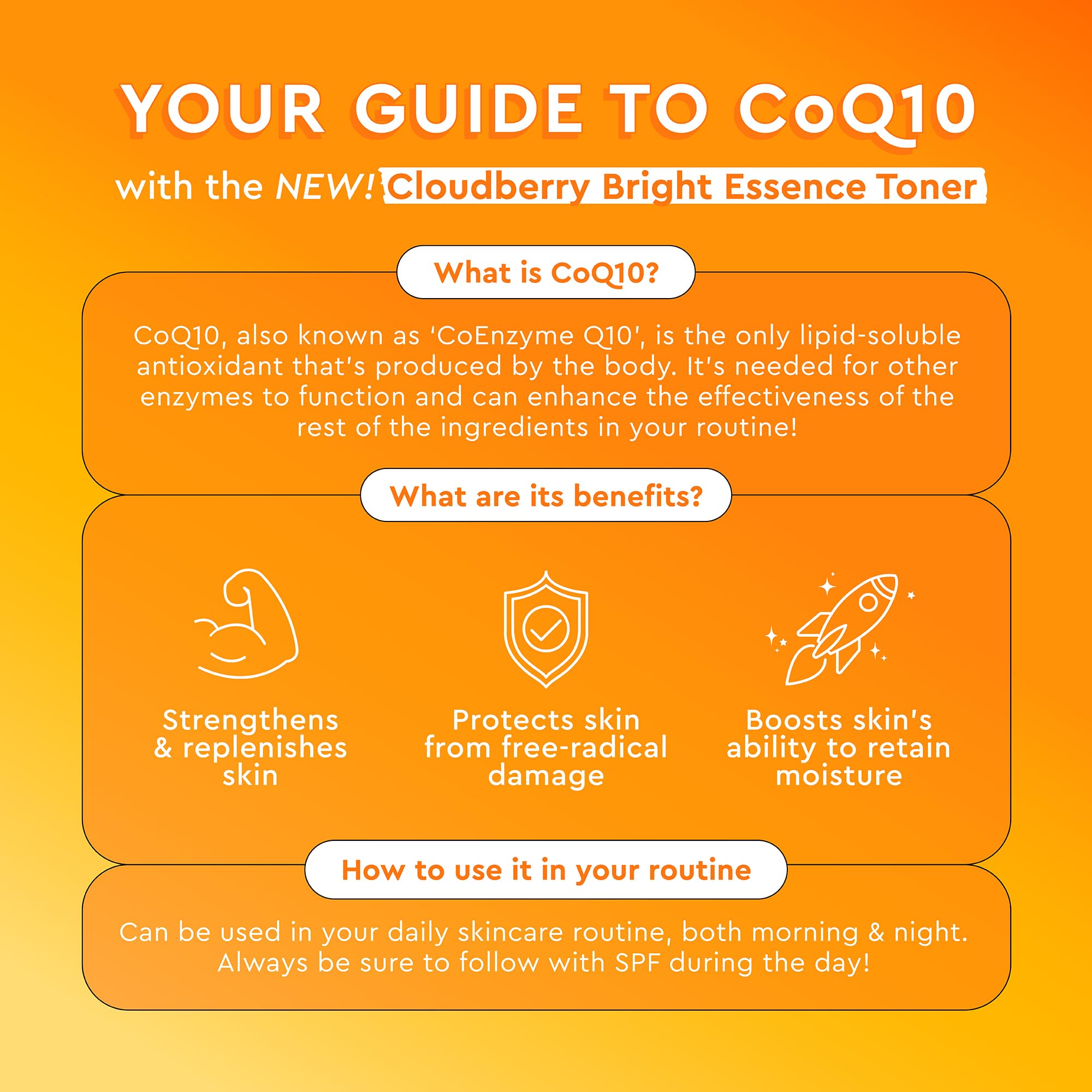 Glow Recipe Travel Size Cloudberry Brightening Toner + CoQ10 Essence (30 ml) – Hydration, Barrier Support, Rice Water + Vitamins C & E