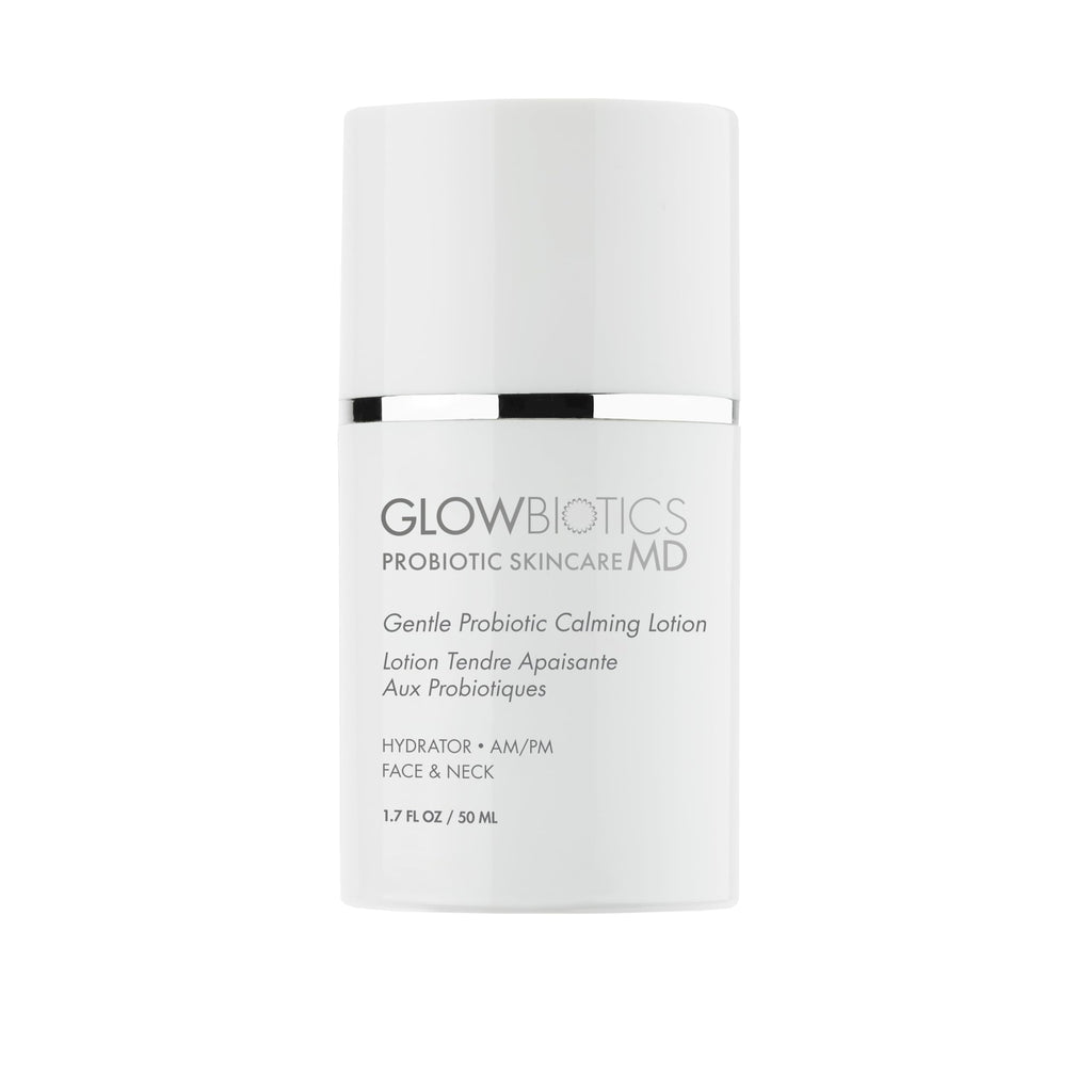 Glowbiotics Probiotic Calming Lotion – Barrier Repair & Firming Moisturizer, 1.7 oz