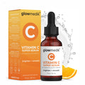 GlowMedik Vitamin C Serum for Face – Brighten Dark Spots, Even Tone, Hydrate & Firm (30ml)