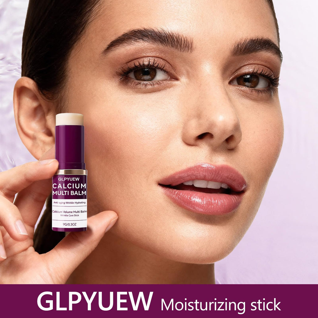 GLPYUEW Calcium Multi Balm – Korean Collagen Moisturizing Stick for All Skin Types