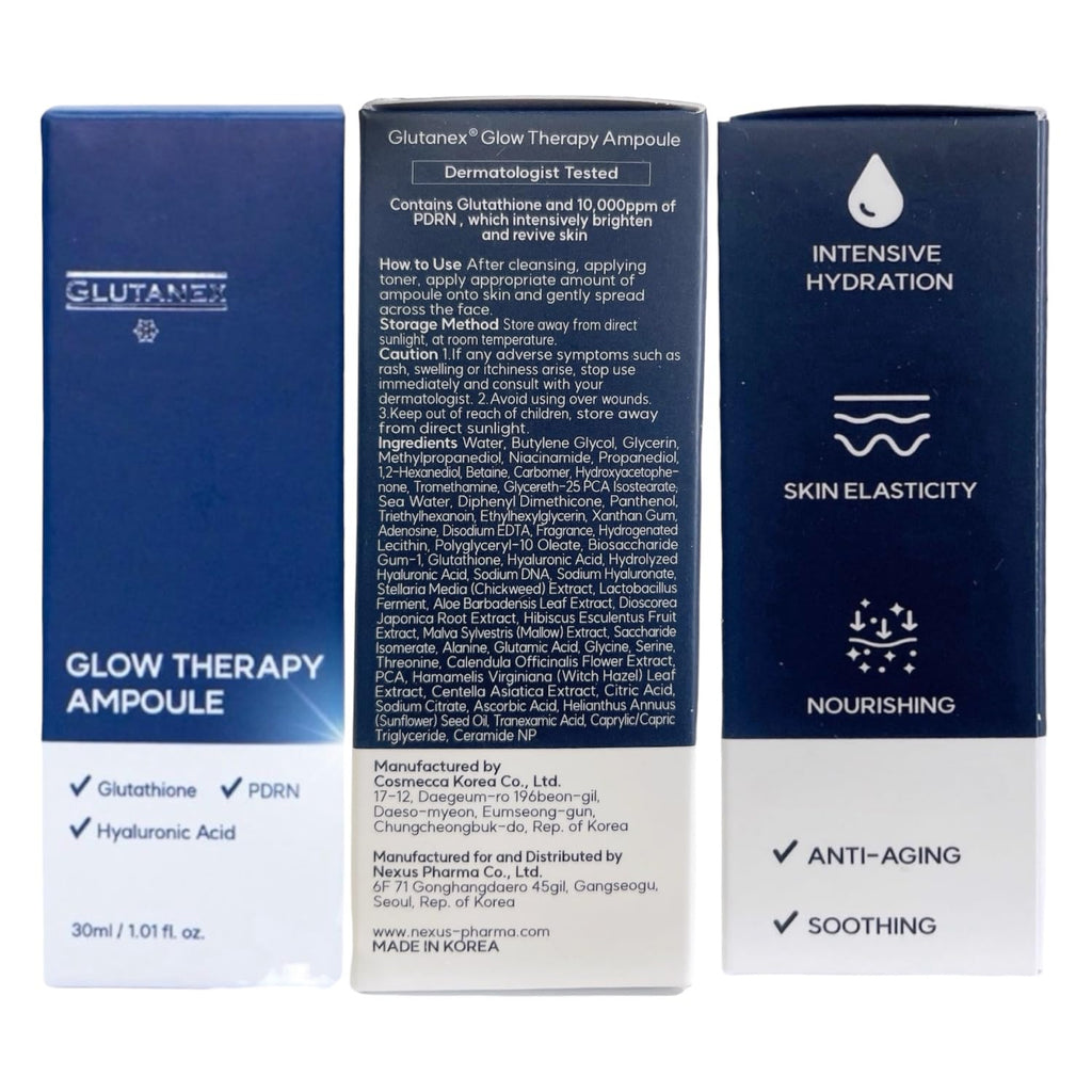 GLUTANEX GLOW THERAPY Serum, 30ml – Lightweight Hydration, Glow & Antioxidant Protection