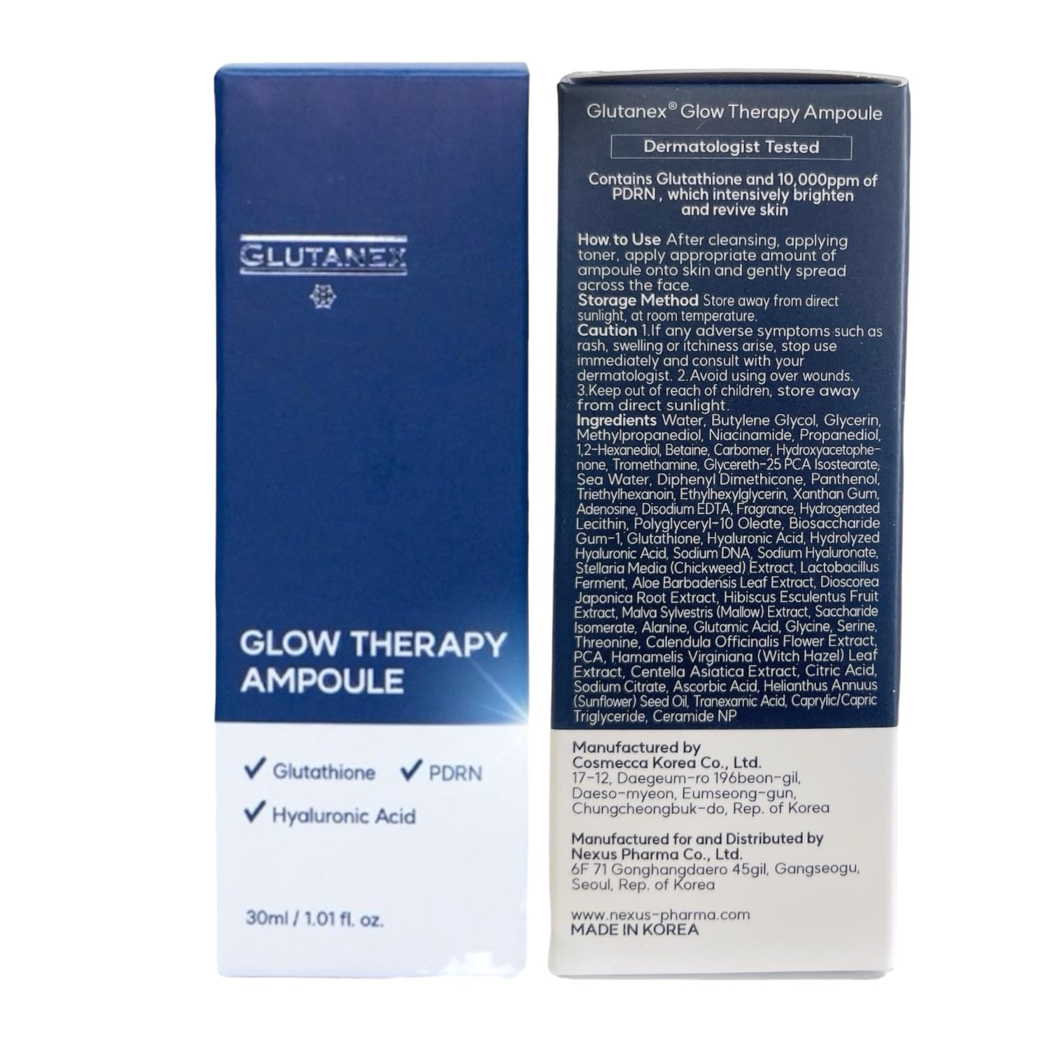 GLUTANEX GLOW THERAPY Serum, 30ml – Lightweight Hydration, Glow & Antioxidant Protection