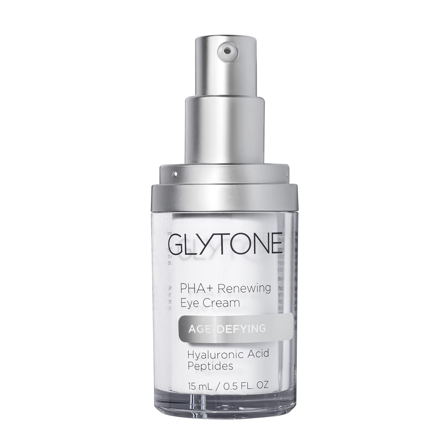 Glytone Age-Defying PHA+ Renewing Eye Cream | Puffiness, Dark Circles & Wrinkles | 0.5 Fl Oz
