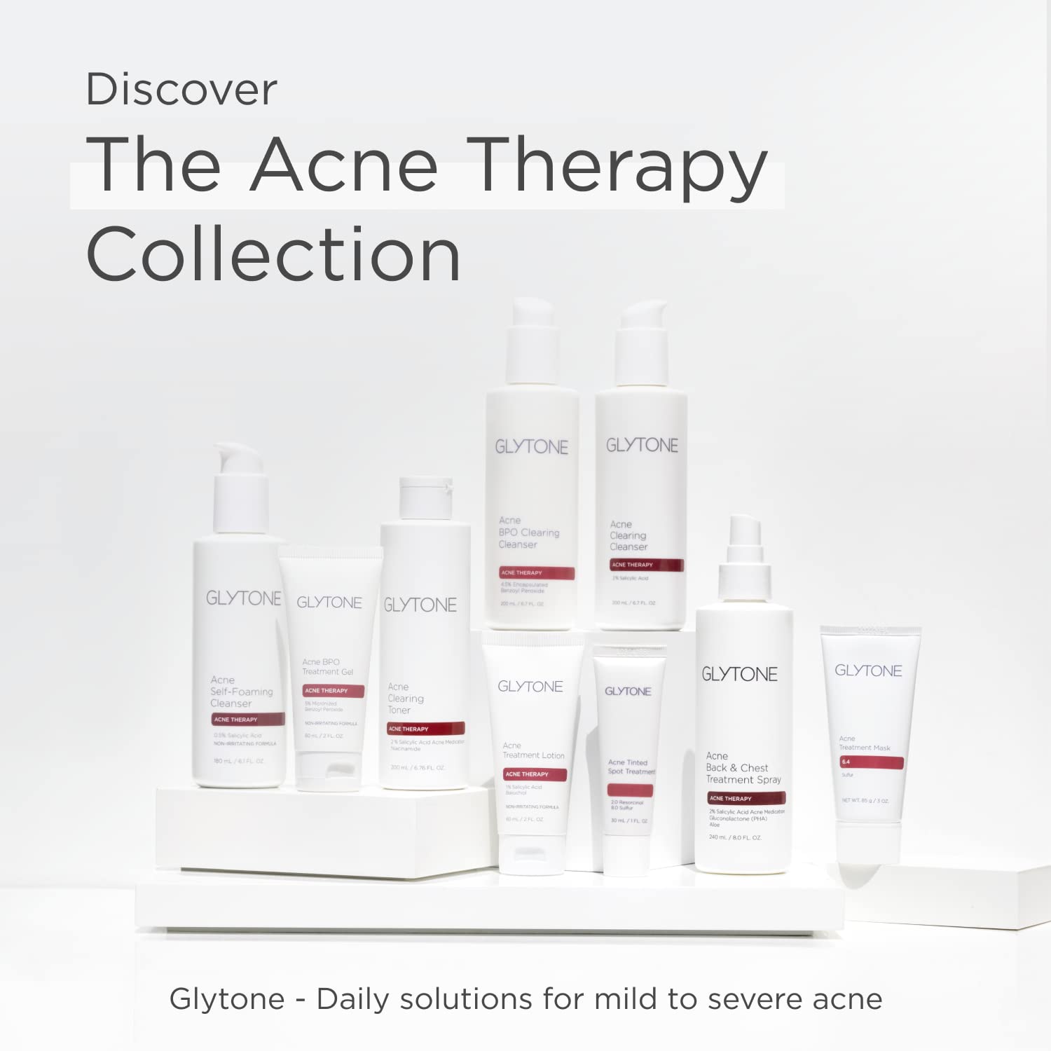 GLYTONE Acne BPO Gel 5% – Spot Treatment for Face, Fragrance-Free