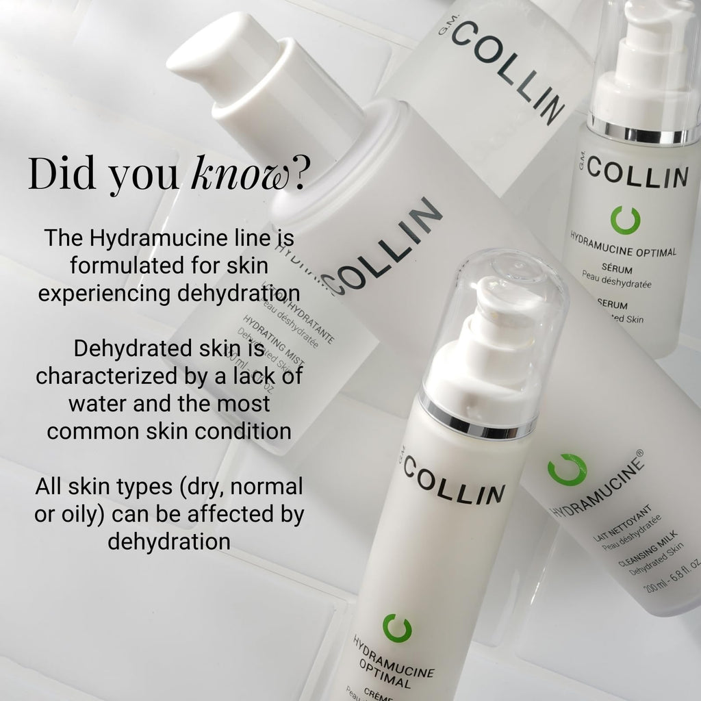 G.M. COLLIN Hydramucine Cleansing Milk | Gentle Dehydrated Skin Face Wash | Purify & Remove Makeup