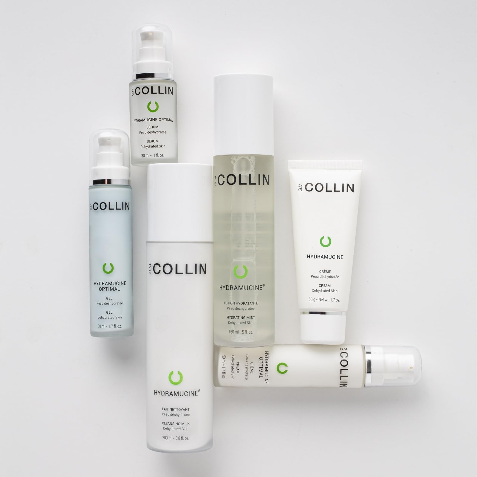 G.M. COLLIN Hydramucine Cleansing Milk | Gentle Dehydrated Skin Face Wash | Purify & Remove Makeup