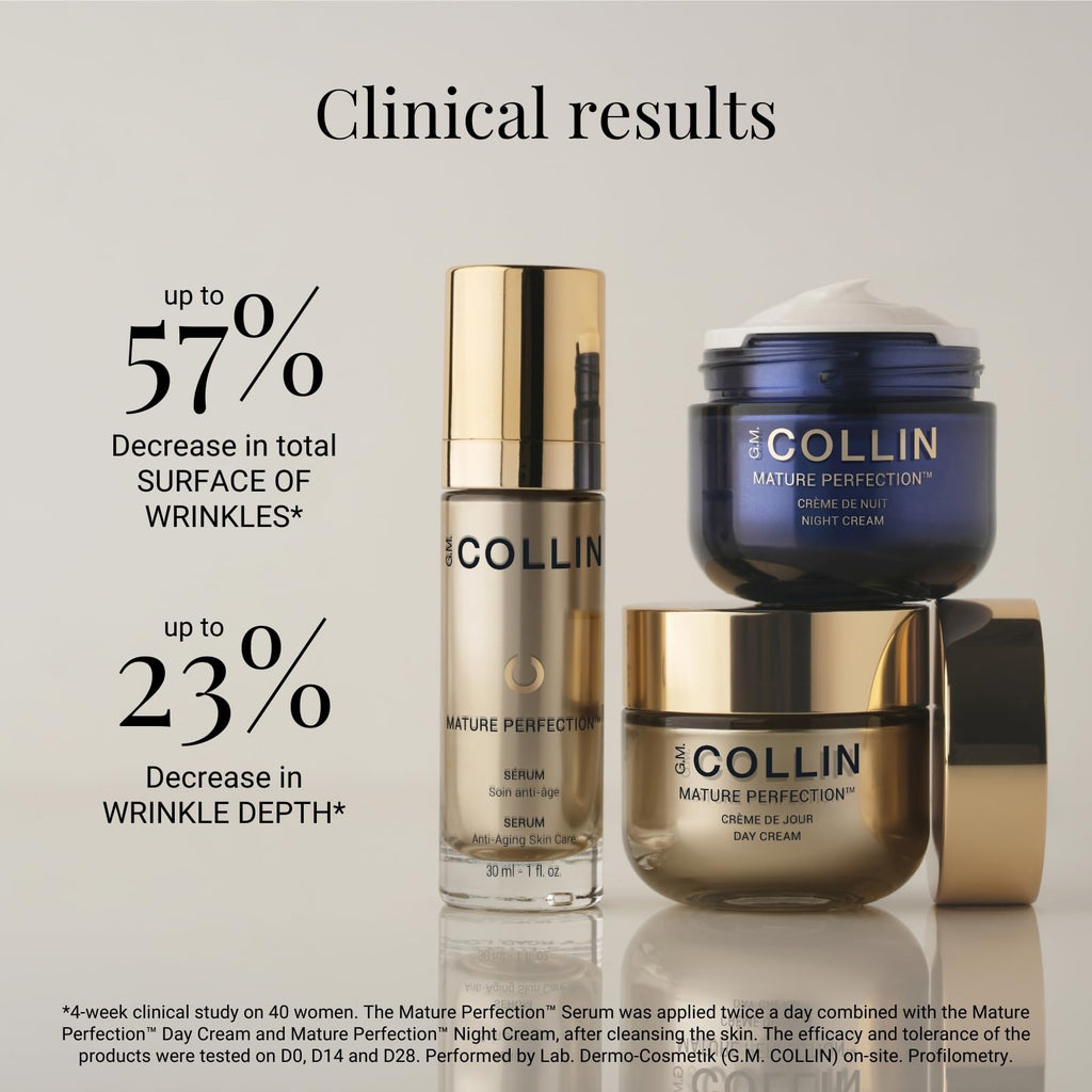 G.M. COLLIN Mature Perfection Day Cream | Hydration, Peptides & Ceramides for Mature Skin