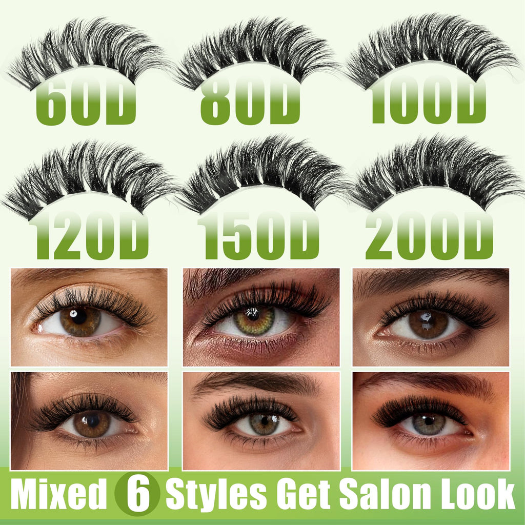 Gmagictobo Lash Clusters Kit – 430Pcs DIY Cat Eye Extensions (80D-200D) with Bond, Seal, Tweezers