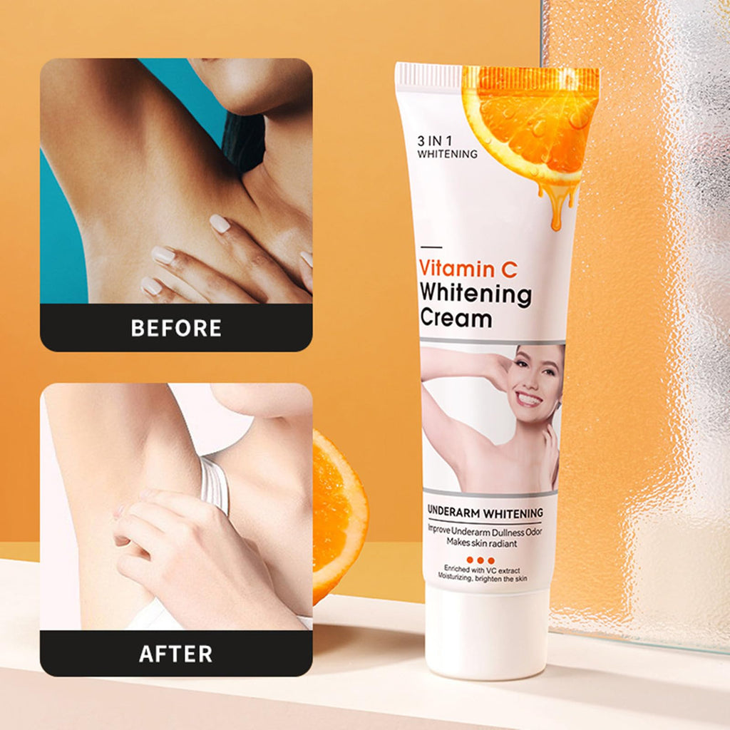 Go Ho Vitamin C Skin Whitening Cream | Brighten, Hydrate & Even Skin Tone