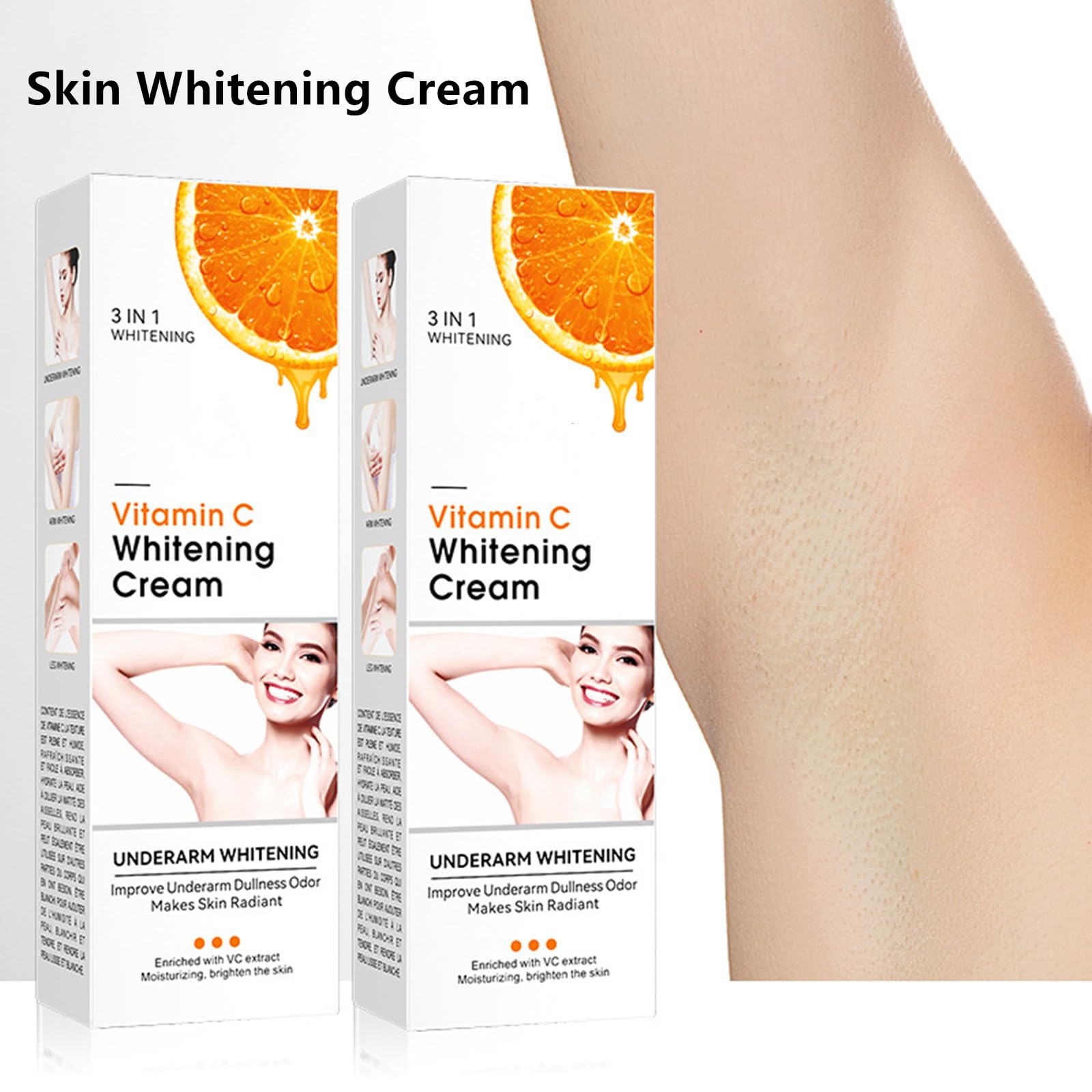 Go Ho Vitamin C Skin Whitening Cream | Brighten, Hydrate & Even Skin Tone