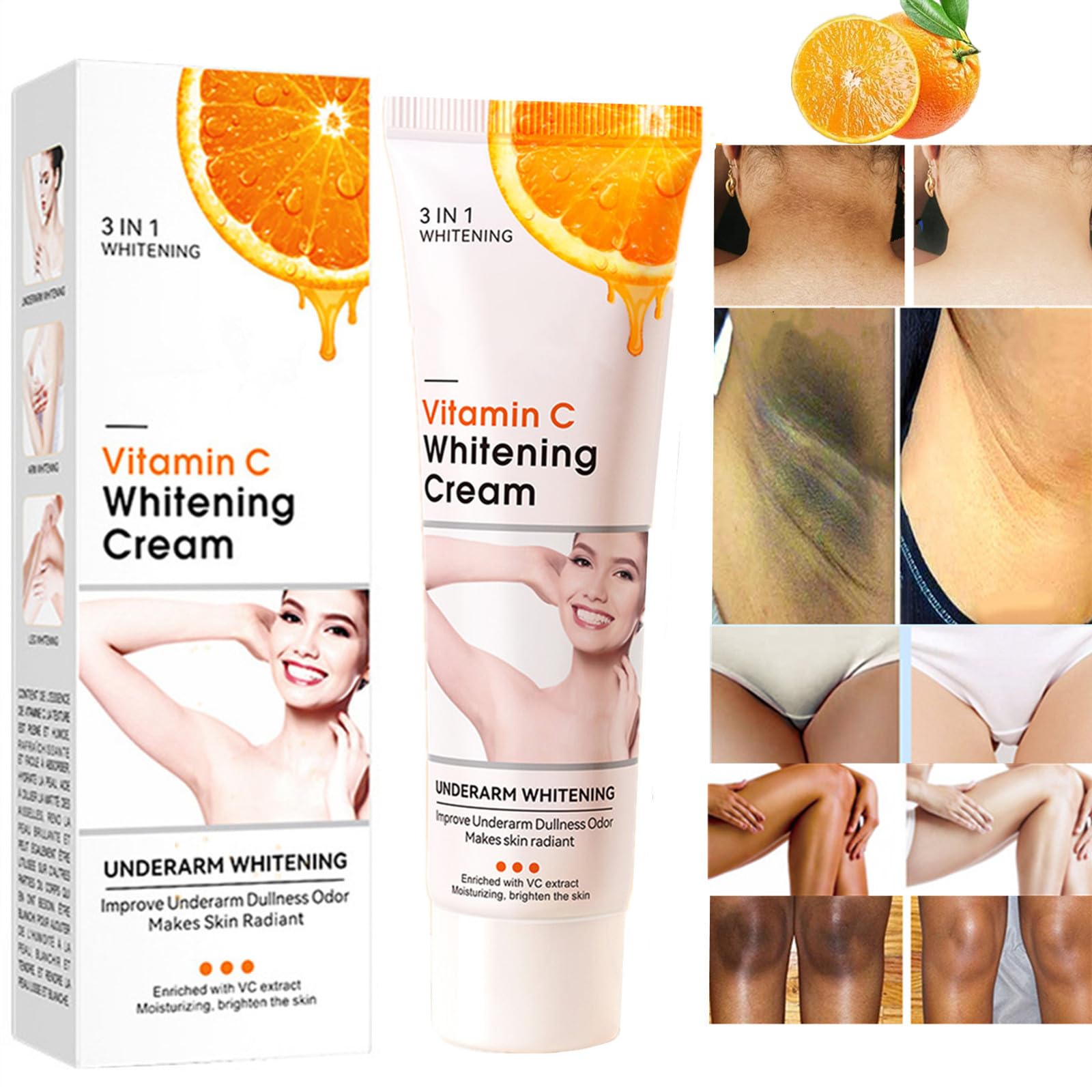 Go Ho Vitamin C Skin Whitening Cream | Brighten, Hydrate & Even Skin Tone