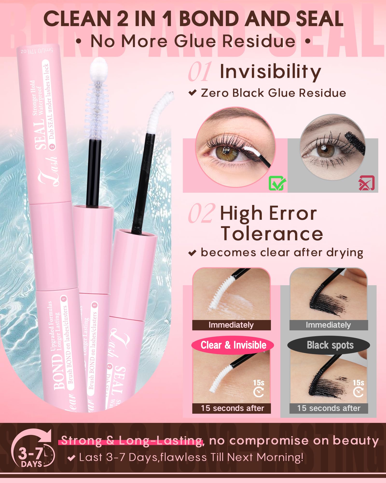 Goddvenus Wispy Manga Lash Clusters Kit – Natural C-Curl DIY Lash Extensions