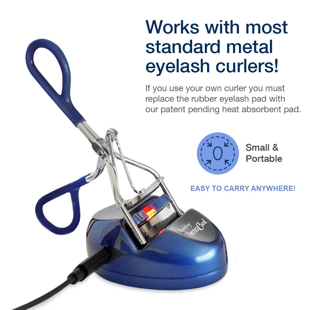 Godefroy PermaCurl Eyelash Curler Warming Station – USB-Powered Lash Curling