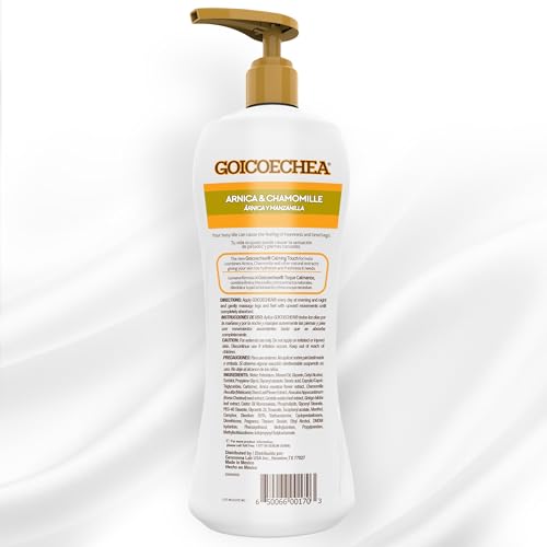 Goicoechea Body Lotion Variety Pack – Arnica and Chamomile, Collagen Elastin, Coconut Oil and Prickly Pear | 3 x 13.5 oz