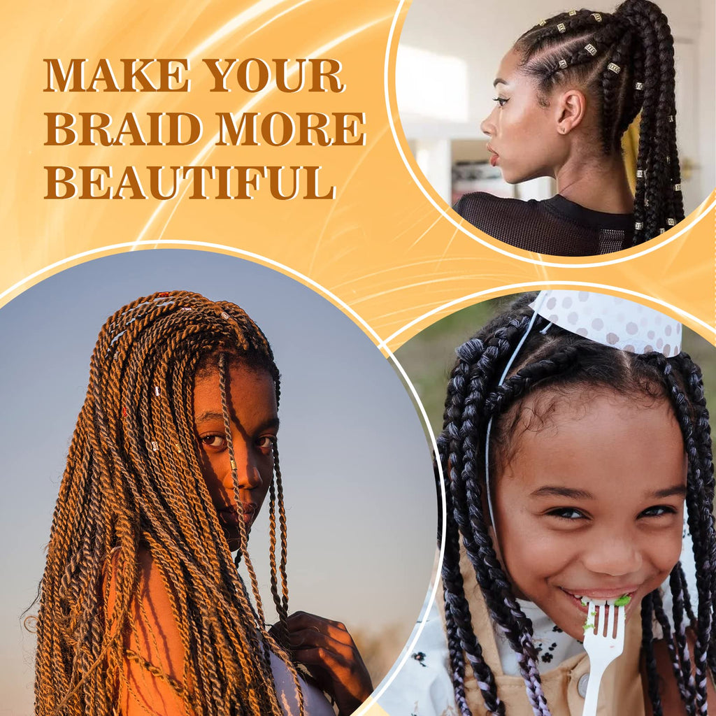 Goiple Strong Hold Braiding Gel for Twists, Locs & Edges – Includes Magnetic Pin Wristband & Braiding Tools