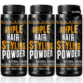 Goiple 3PCS Hair Styling Powder – 1.05oz Volumizing Texture for Men | Matte, Non-Greasy, Strong Hold
