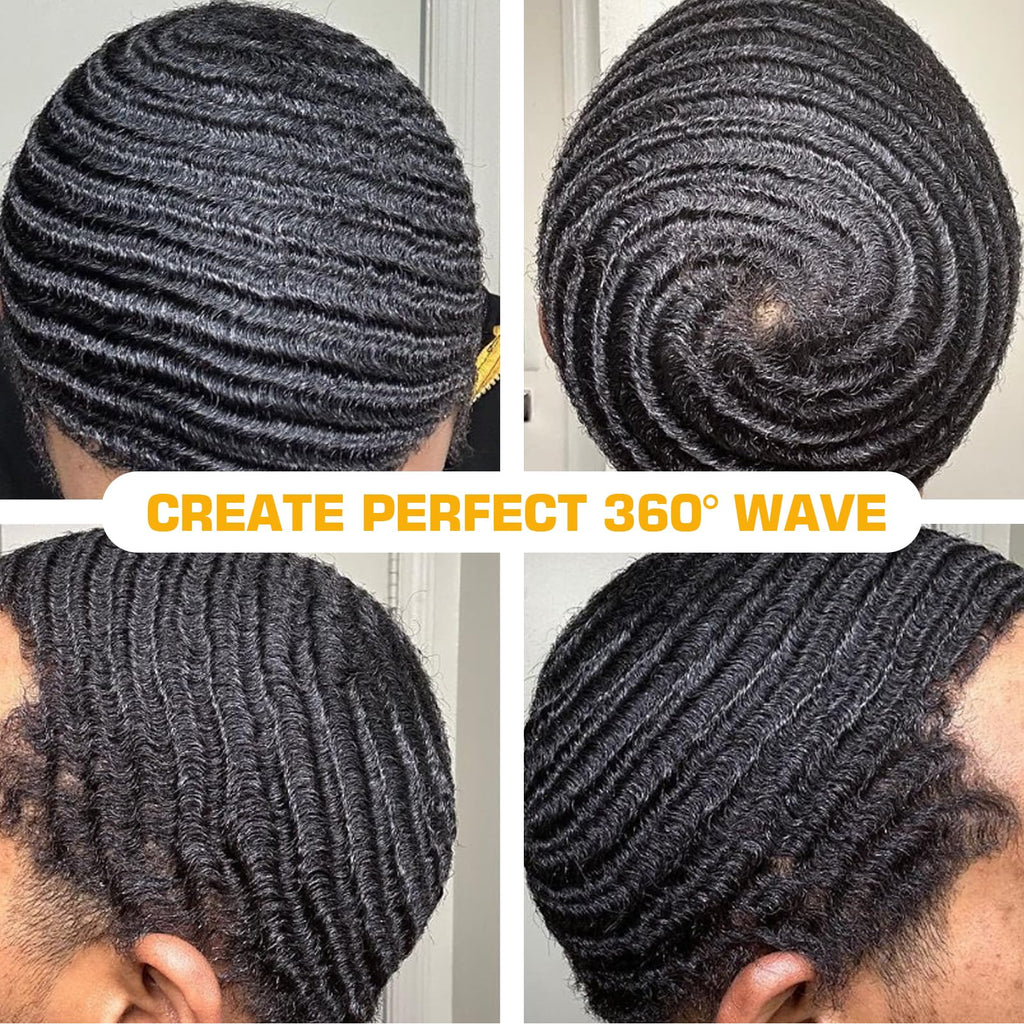 Goiple Wave Pomade for Men – Strong Hold, Easy Wash, Layered Waves, Silky Shine (Red)