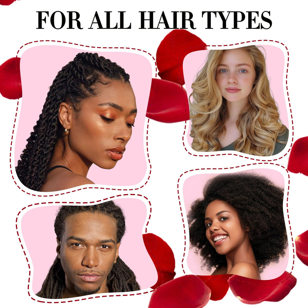 Goiple Rose Water Spray for Locs — Hydrating Hair Moisturizer with Peppermint & Castor Oil (250ML)