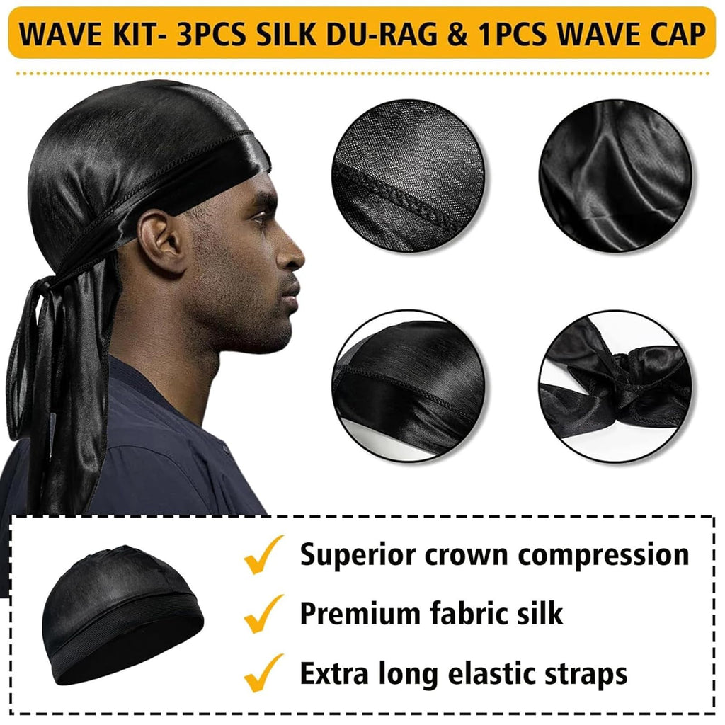Goiple Wave Pomade for Men – Strong Hold, Easy Wash, 360 Wave Training