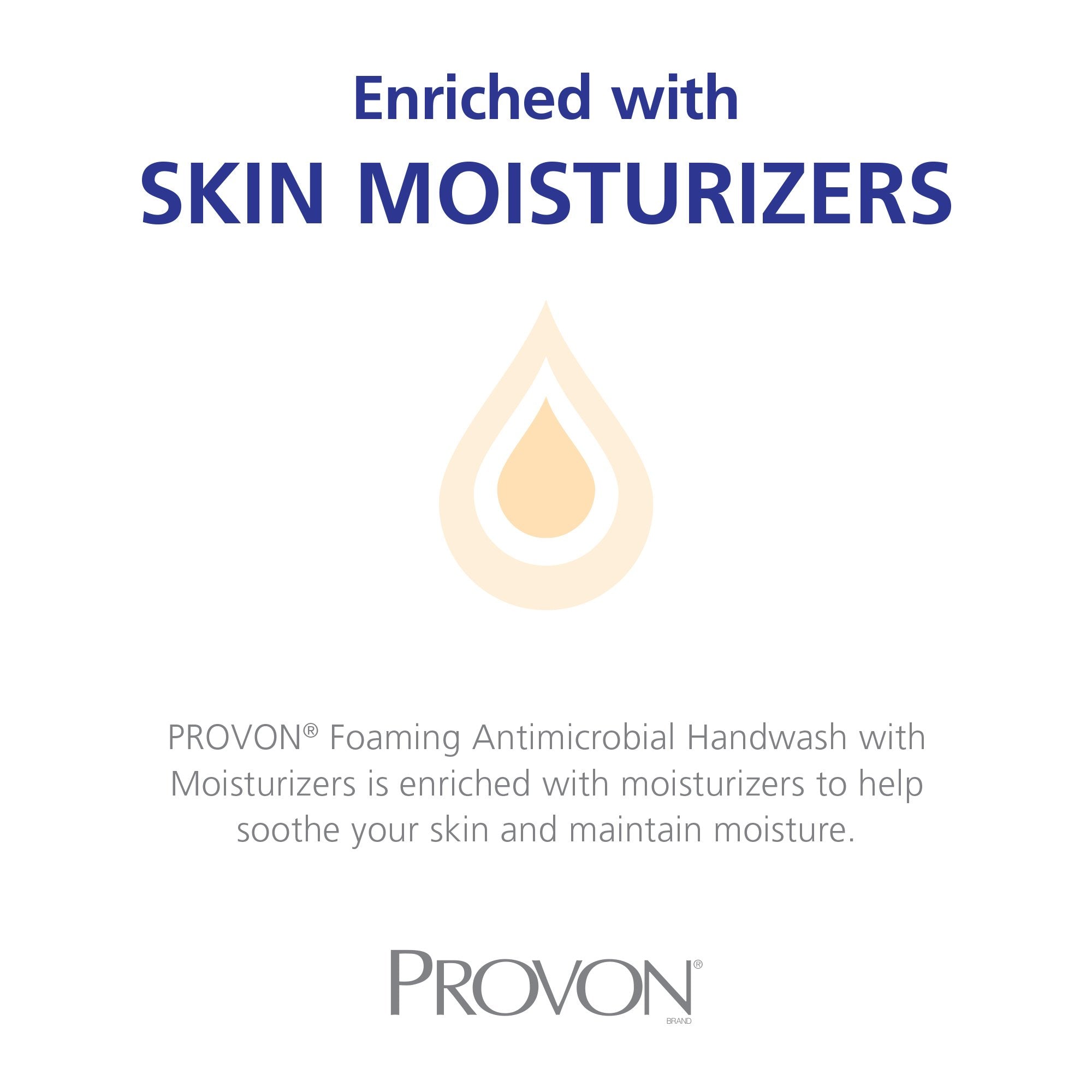 GOJO PROVON Foaming Antimicrobial Handwash with Moisturizers – 1250 mL Refill for FMX-12 Dispenser (Pack of 4) – 5186-04
