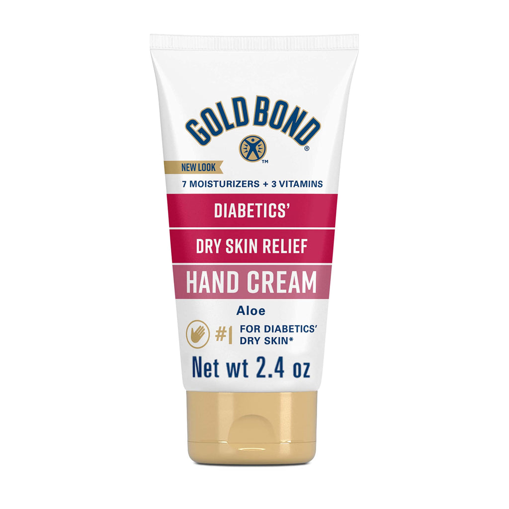Gold Bond Diabetics' Dry Skin Relief Hand Cream – 2.4 oz Aloe Hydration