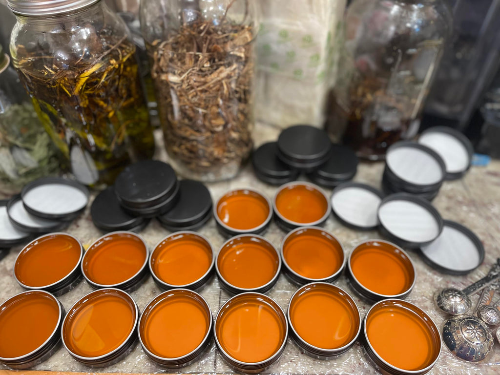 Devil's Club Warming Balm 2X – Gold Rush Honey | All-Natural Sore Muscle Salve