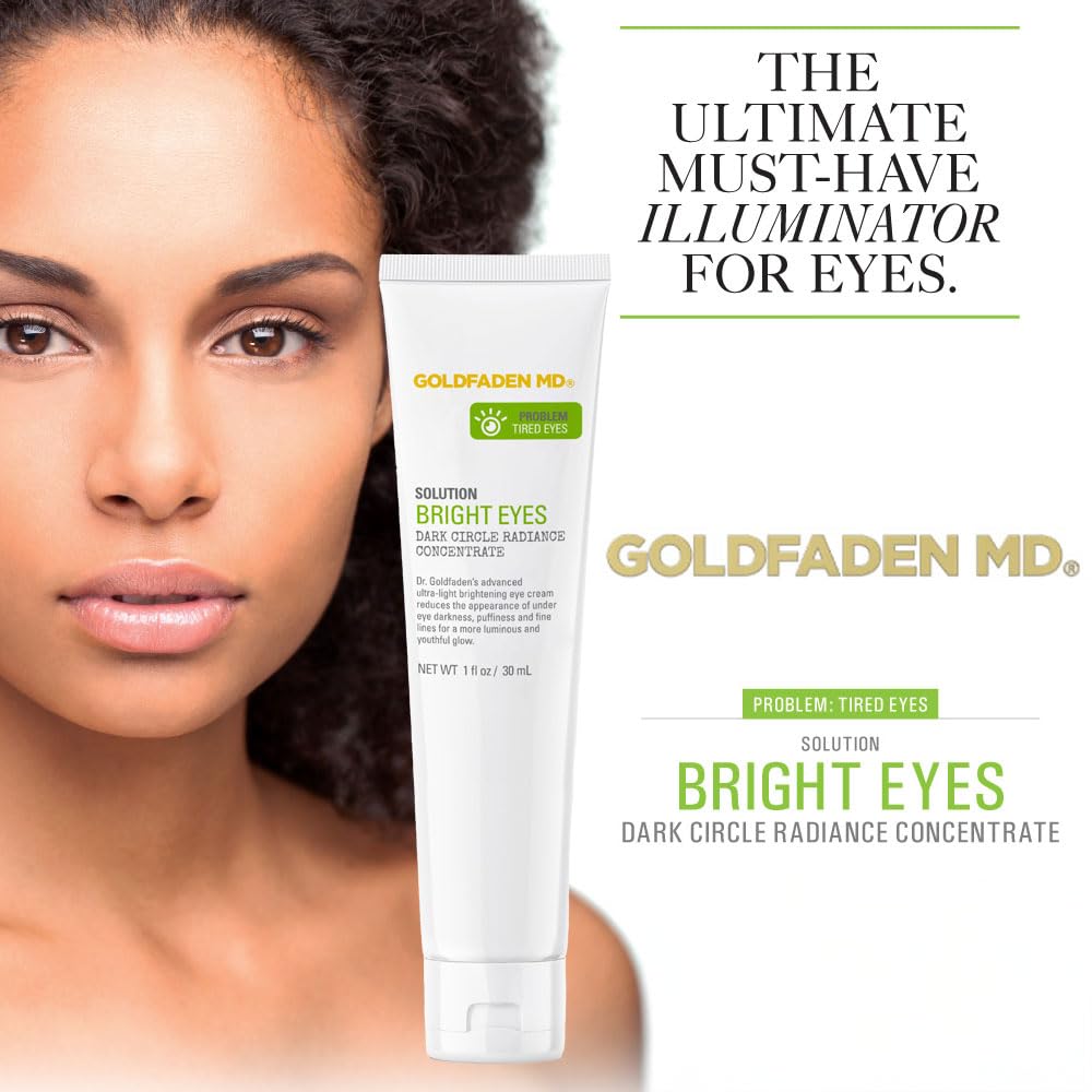 Goldfaden MD Bright Eyes Eye Cream – Dark Circle Concentrate with Soy Peptide & Arnica