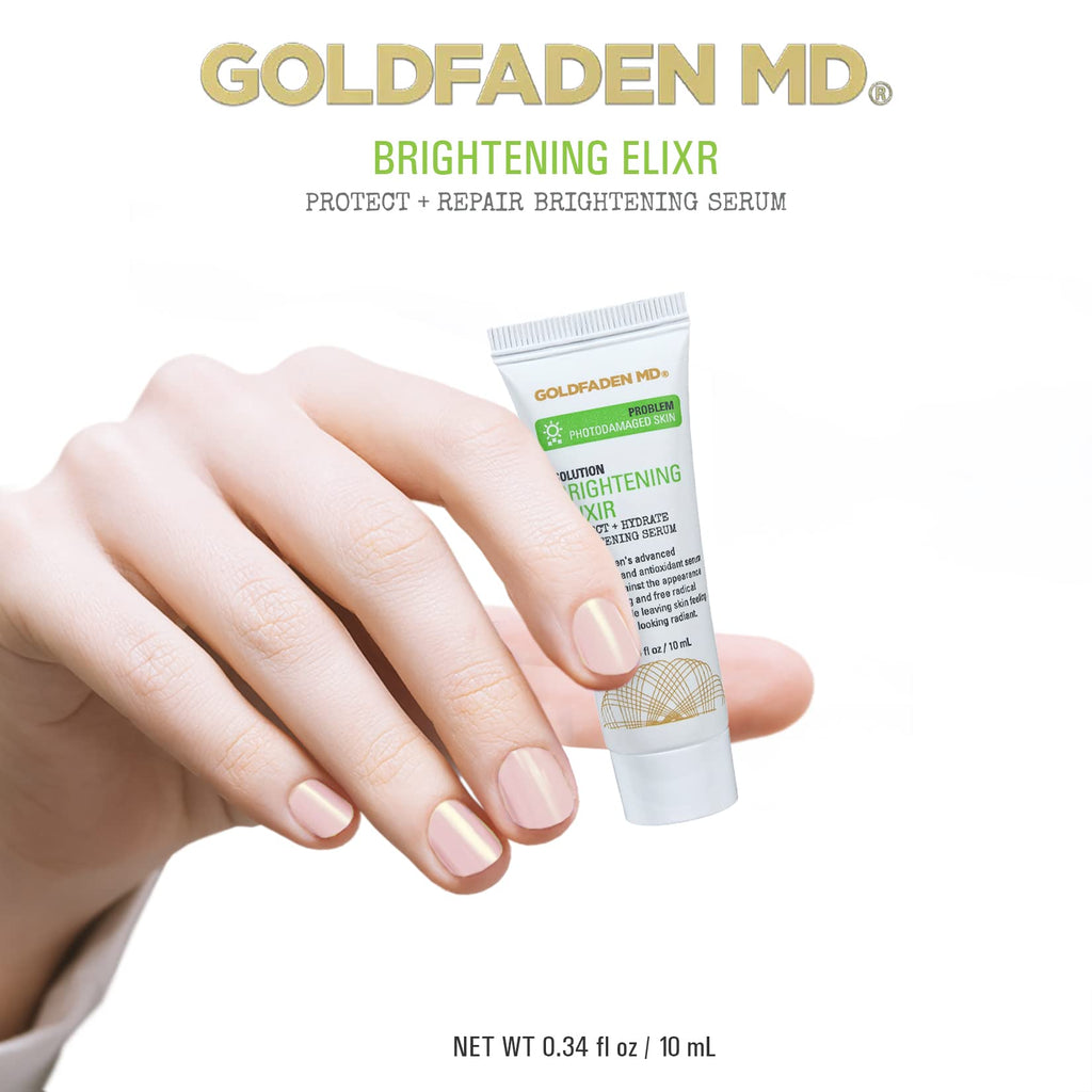 Goldfaden MD Brightening Elixir | Vitamin C Serum with Ferulic Acid & Vitamins B & E