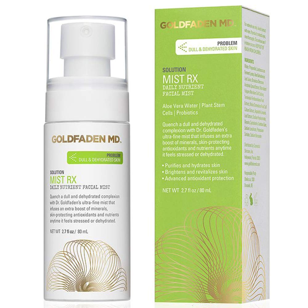 GOLDFADEN MD Mist RX | Daily Hydration Face Mist with Aloe Vera Water, Plant Stem Cells & Antioxidants