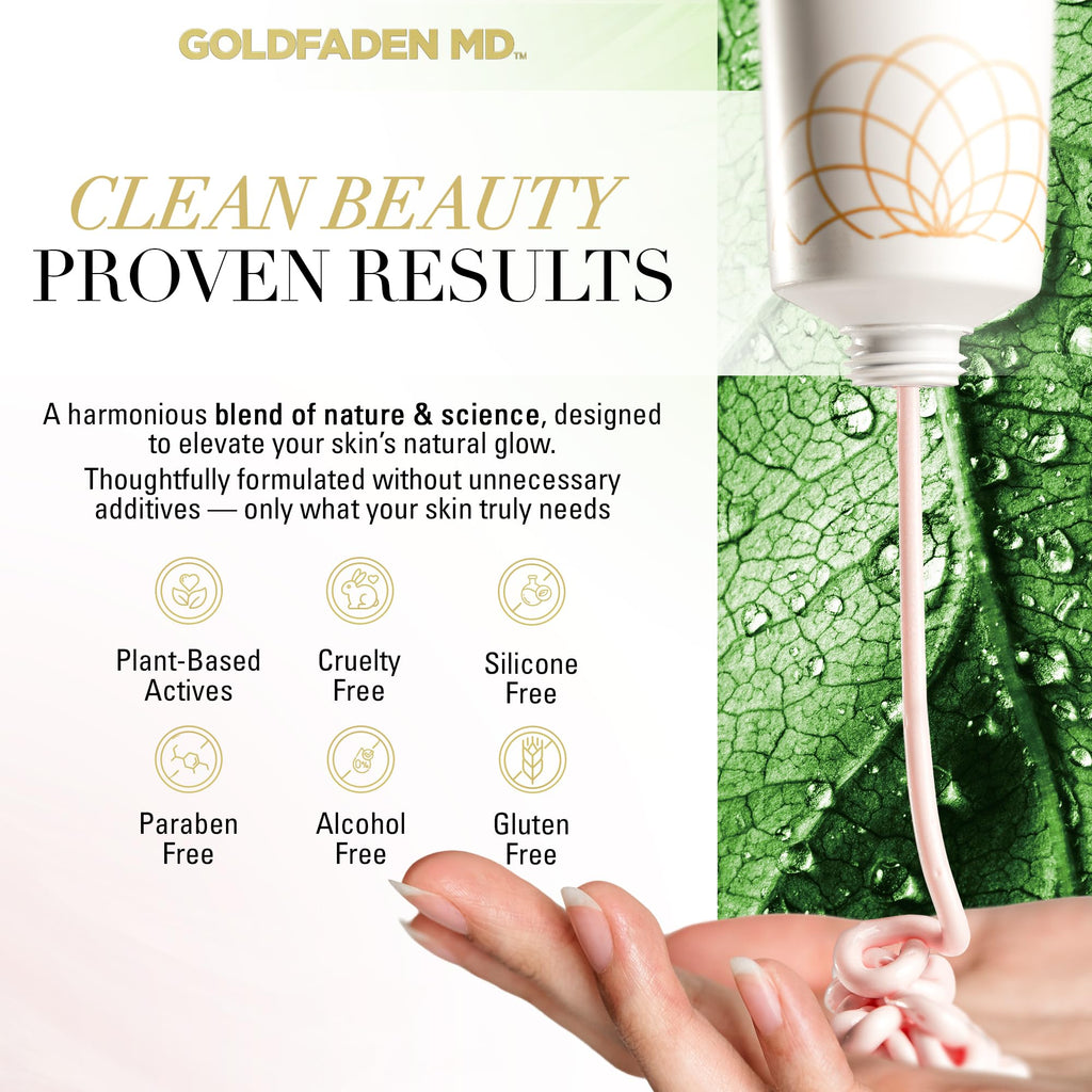 GOLDFADEN MD Radiance Whip Treatment Mask — Deep Hydration & Even-Tone Peptide Mask | Vegan Clean Formula | Trial 10ml