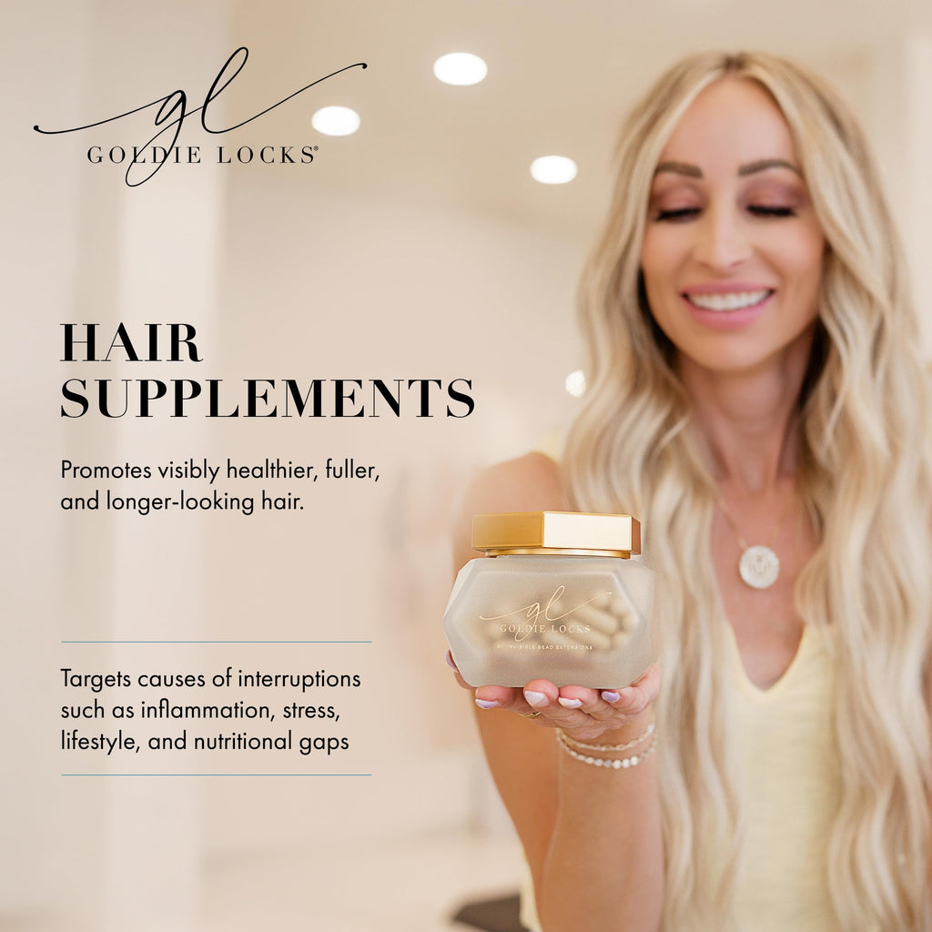 Goldie Locks Hair Growth Supplements - Original Formula for Hair, Skin, Nails & Joints