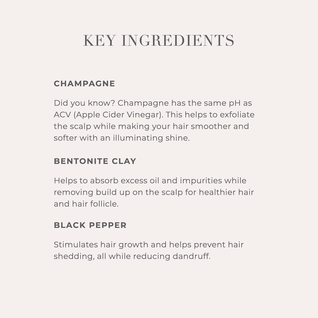 Goldie Locks Clarifying Shampoo | Sulfate-Free Detox for Scalp & Hair | Safe for Color-Treated & Extensions | 8.45 fl oz