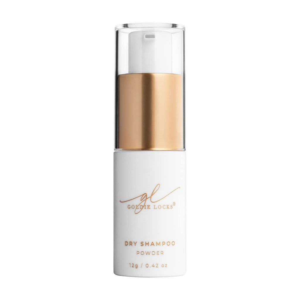 Goldie Locks Dry Shampoo Powder – Volumizing & Oil Absorbing for Light & Dark Hair | Non-Aerosol, No Residue | 0.42 oz