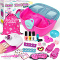 Golray Kid Foot Spa & Nail Kit – Fun At-Home Spa Set for Girls Aged 5–12