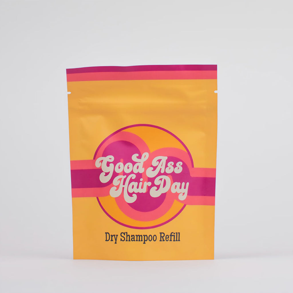 Good Ass Hair Day Dry Shampoo Refill – OG Vanilla, All Natural, Talc-Free, Absorbs Oil, Made in Eau Claire WI