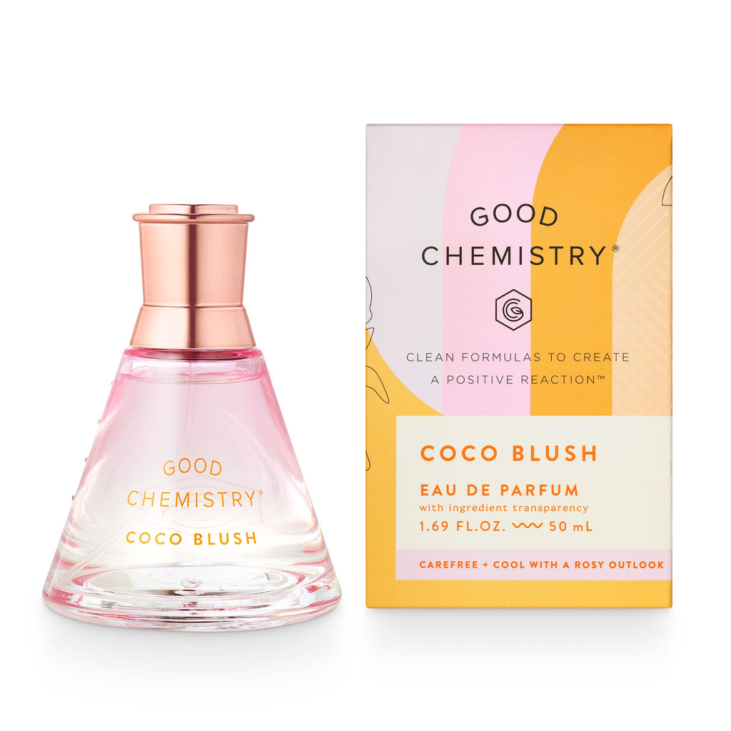 Good Chemistry Coco Blush Eau de Parfum 1.7 oz – Long-Lasting Coconut, Pineapple & Driftwood