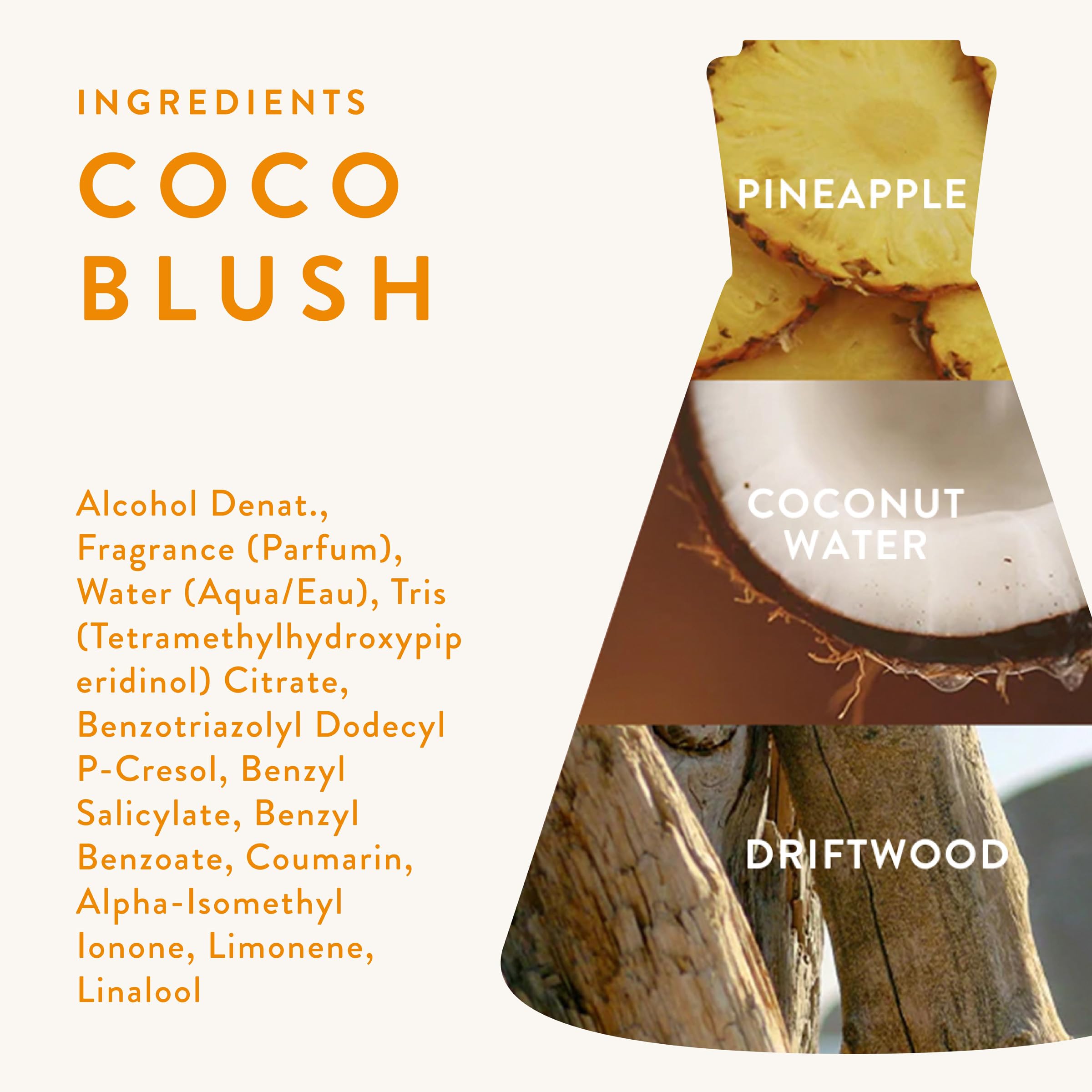 Good Chemistry Coco Blush Eau de Parfum 1.7 oz – Long-Lasting Coconut, Pineapple & Driftwood