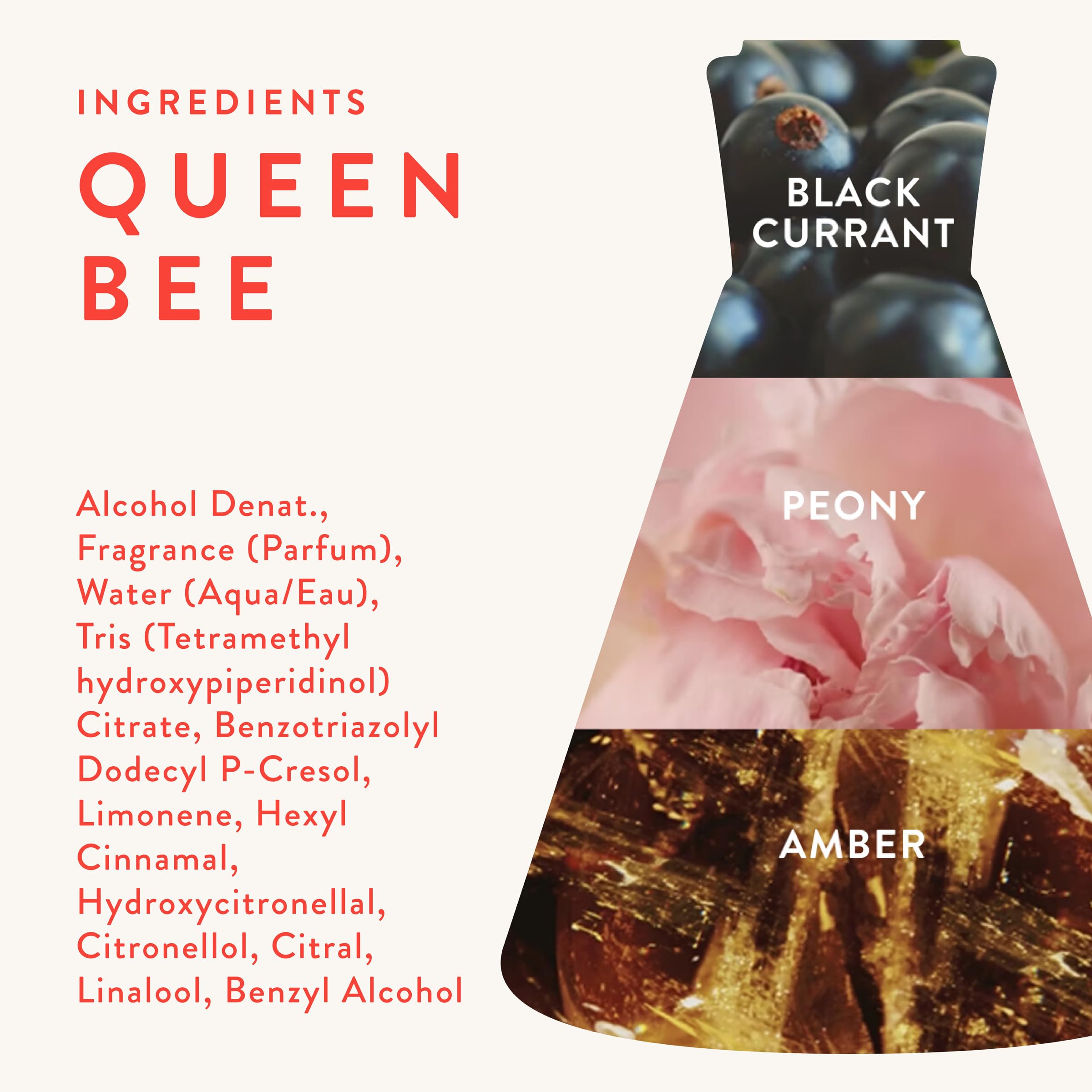 Good Chemistry Queen Bee Eau de Parfum 1.7 oz – Bold Black Currant, Peony & Amber | Vegan